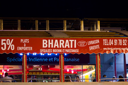 restaurant indien Bharati